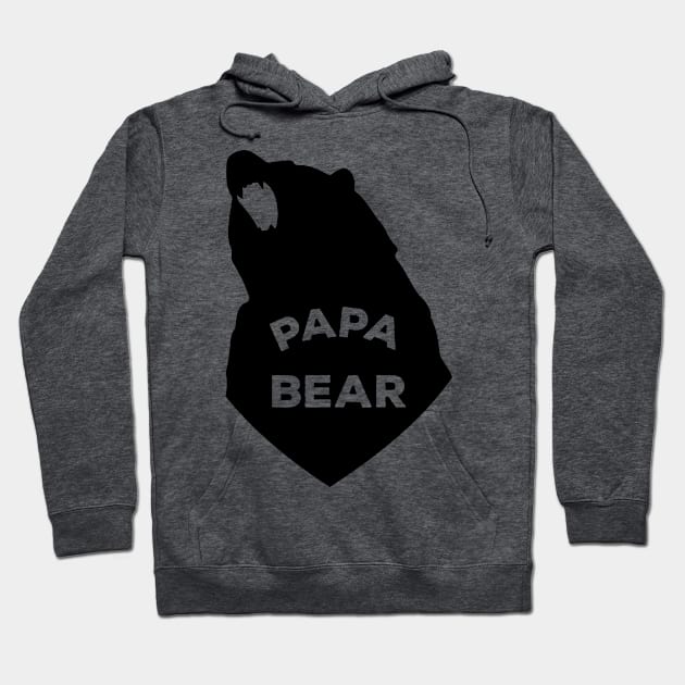 Papa Bear Hoodie by Kyle O'Briant